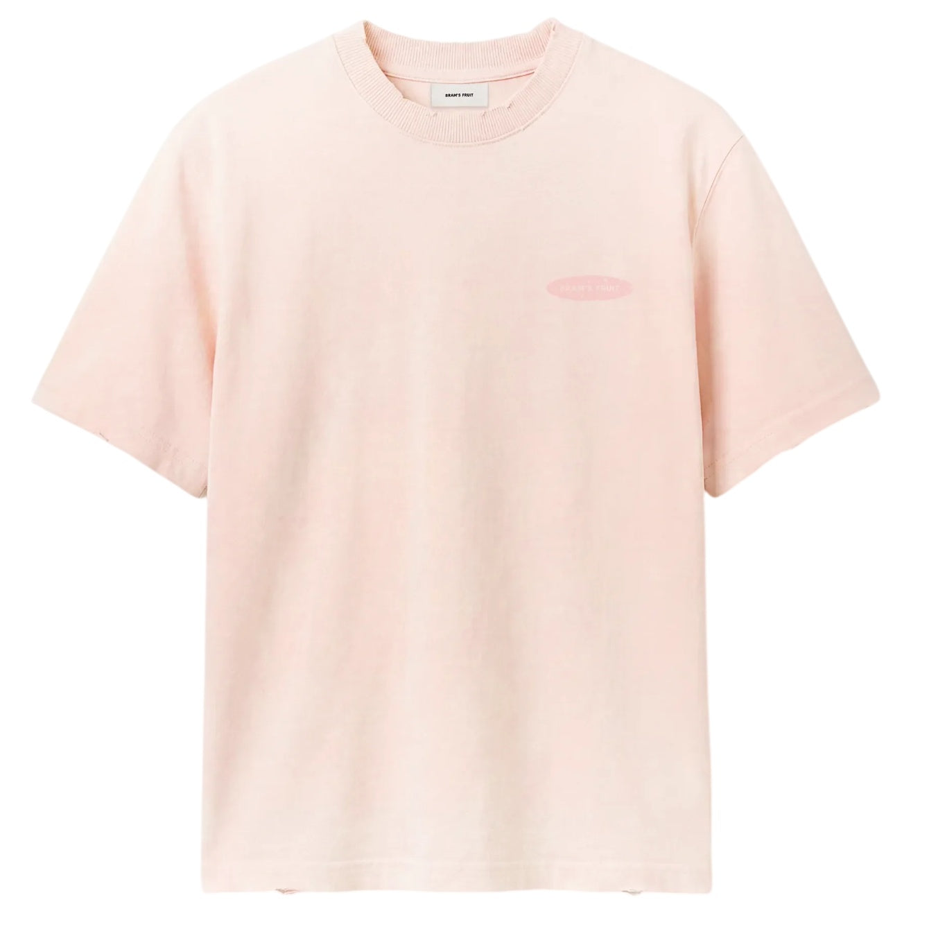 Bram's Fruit Gardening Distressed T-shirt Roze