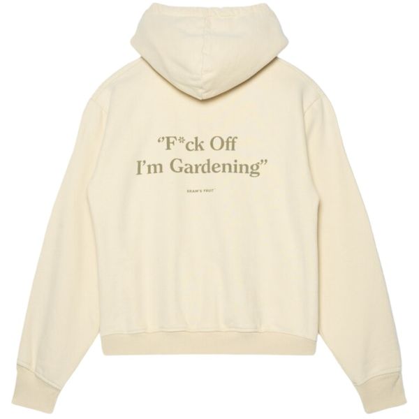 Bram's Fruit Gardening Hoodie Beige