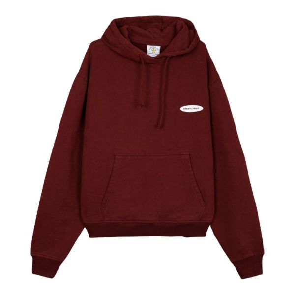 Bram's Fruit Gardening Hoodie Bordeaux