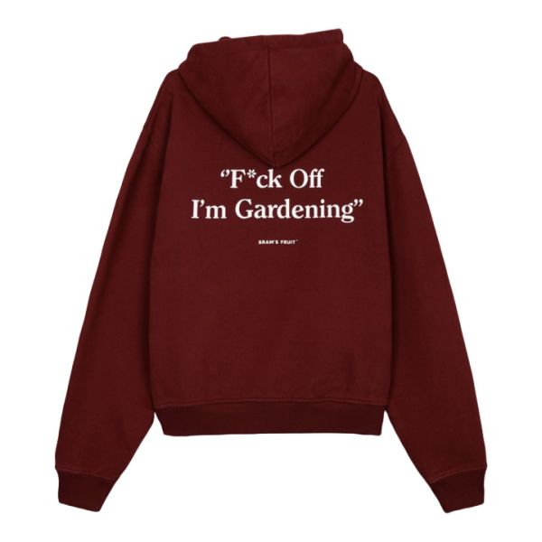 Bram's Fruit Gardening Hoodie Bordeaux