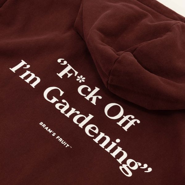 Bram's Fruit Gardening Hoodie Bordeaux