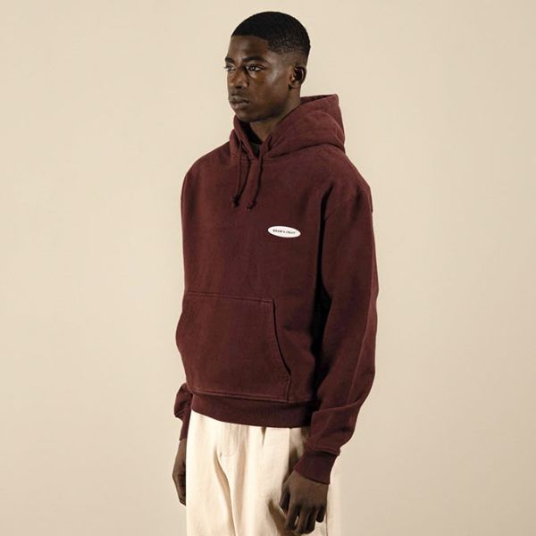 Bram's Fruit Gardening Hoodie Bordeaux