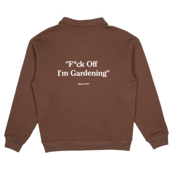 Bram's Fruit Gardening Polo Sweater Bruin