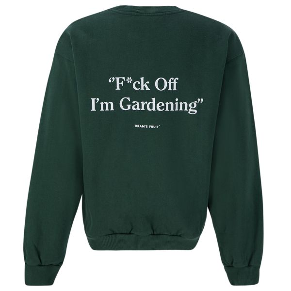 Bram's Fruit Gardening Sweater Donker Groen