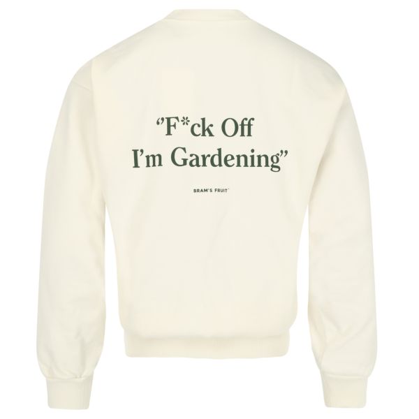 Bram's Fruit Gardening Sweater Wit