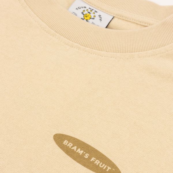 Bram's Fruit Gardening T-shirt Beige