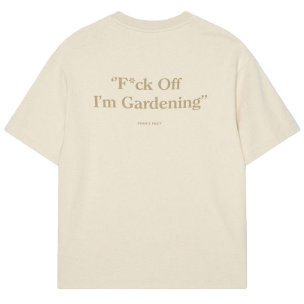 Bram's Fruit Gardening T-shirt Beige
