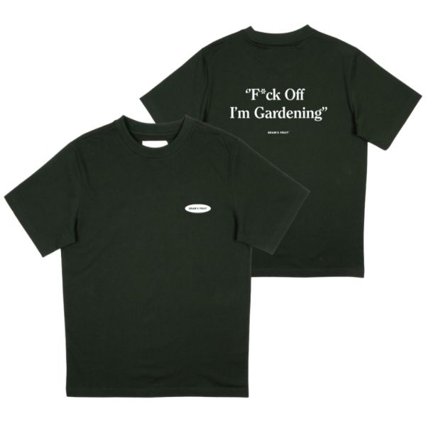 Bram's Fruit Gardening T-shirt Donker Groen