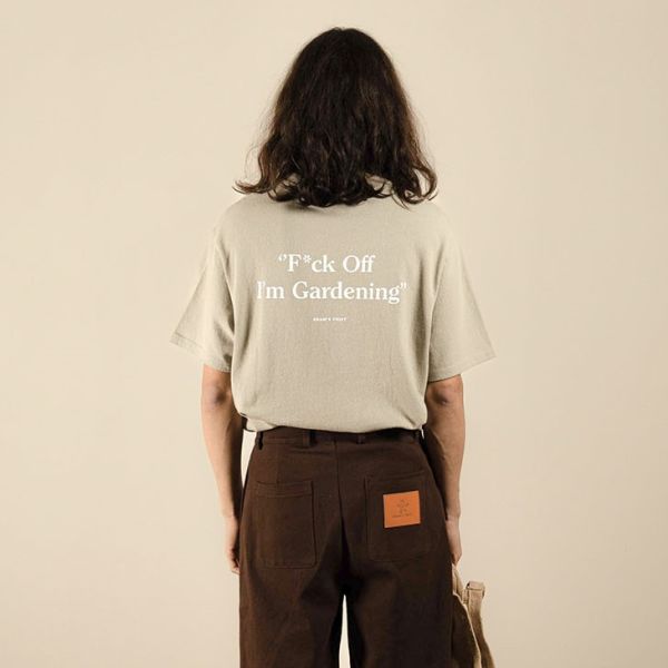 Bram's Fruit Gardening T-shirt Licht Groen