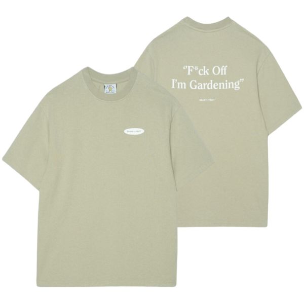 Bram's Fruit Gardening T-shirt Licht Groen