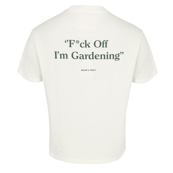 Bram’s Fruit Gardening T-shirt Wit