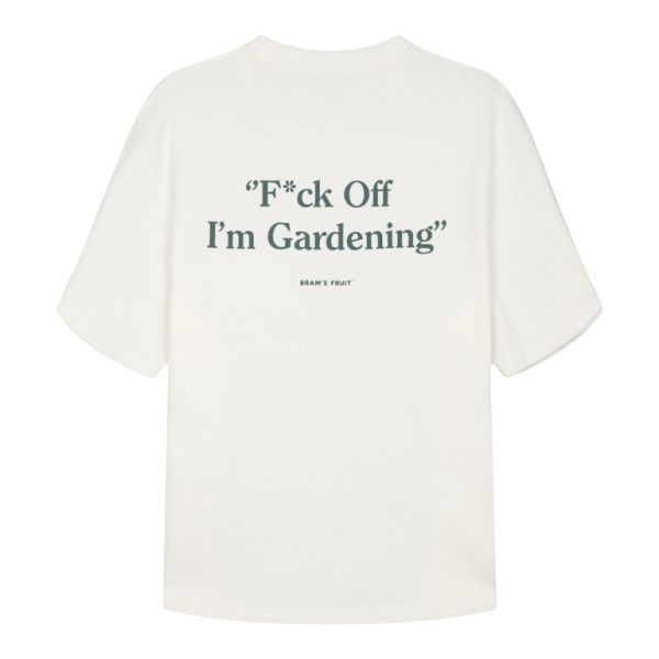 Bram's Fruit Gardening T-shirt Wit
