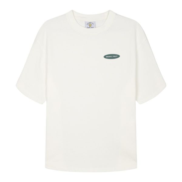 Bram's Fruit Gardening T-shirt Wit