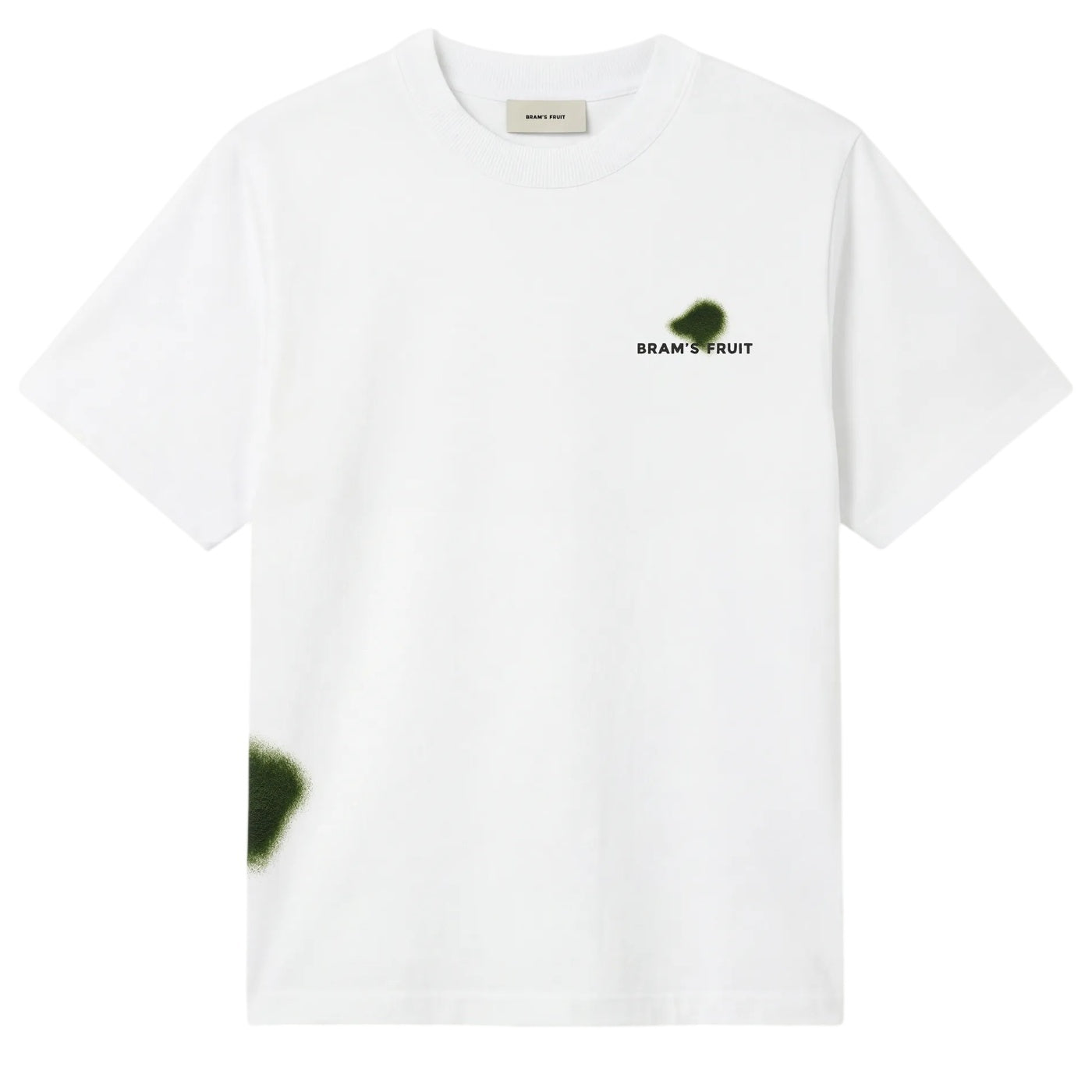 Bram’s Fruit Grass Stain T-shirt Wit