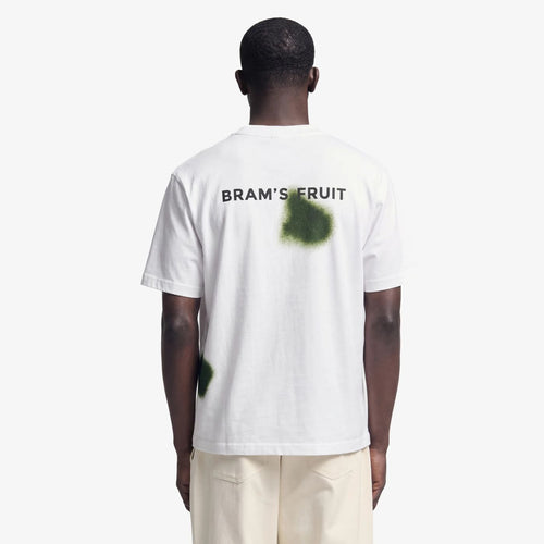 Bram’s Fruit Grass Stain Longsleeve T-shirt Wit