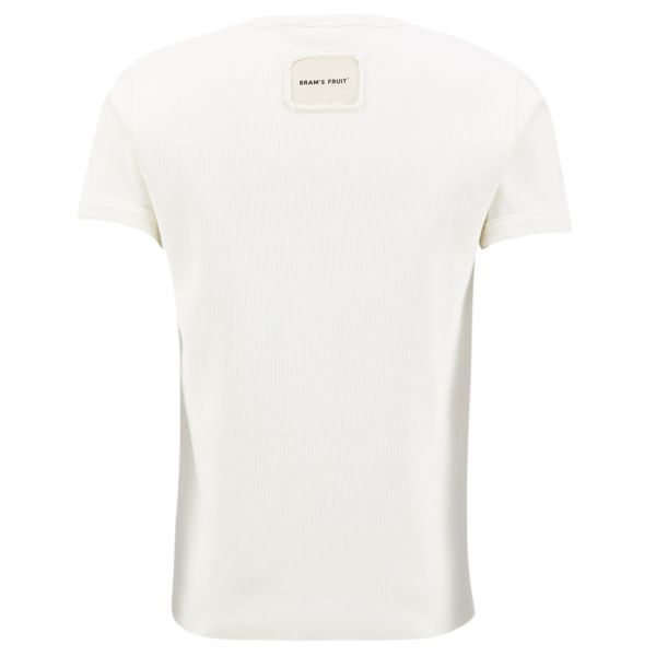 Bram’s Fruit Heavy Rib T-shirt Wit