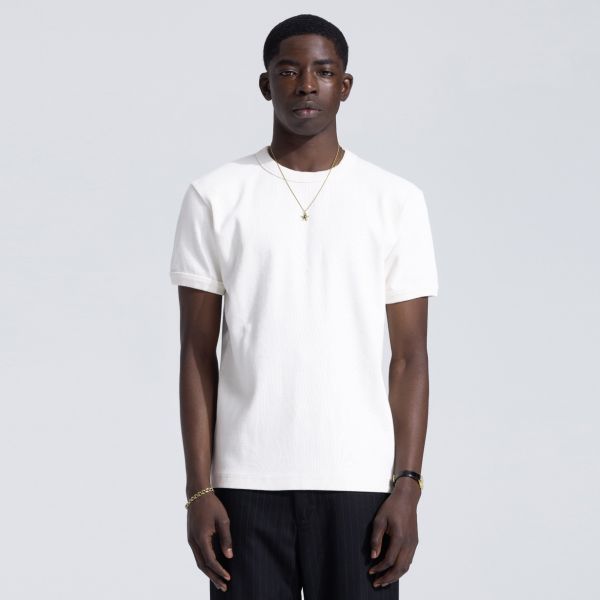 Bram’s Fruit Heavy Rib T-shirt Wit