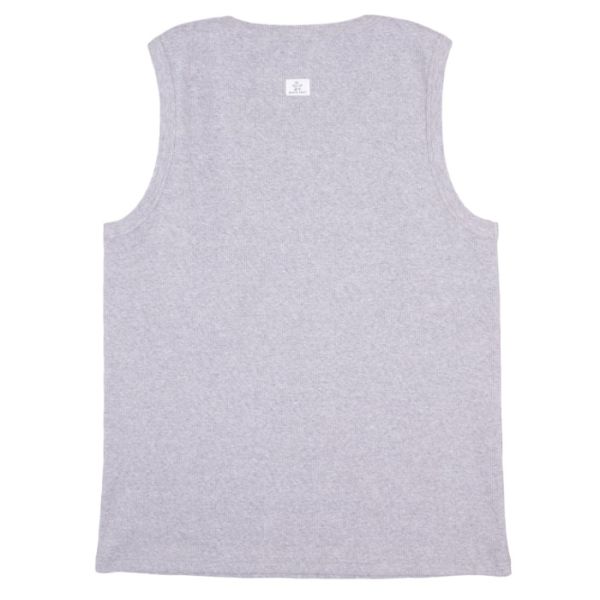 Bram’s Fruit Heavy Rib Tank Top Grijs
