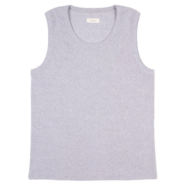 Bram’s Fruit Heavy Rib Tank Top Grijs