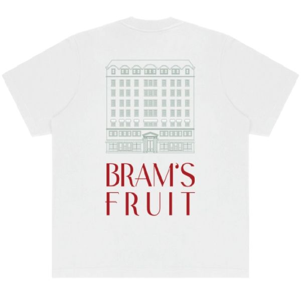 Bram’s Fruit Fruit Hotel T-shirt Wit