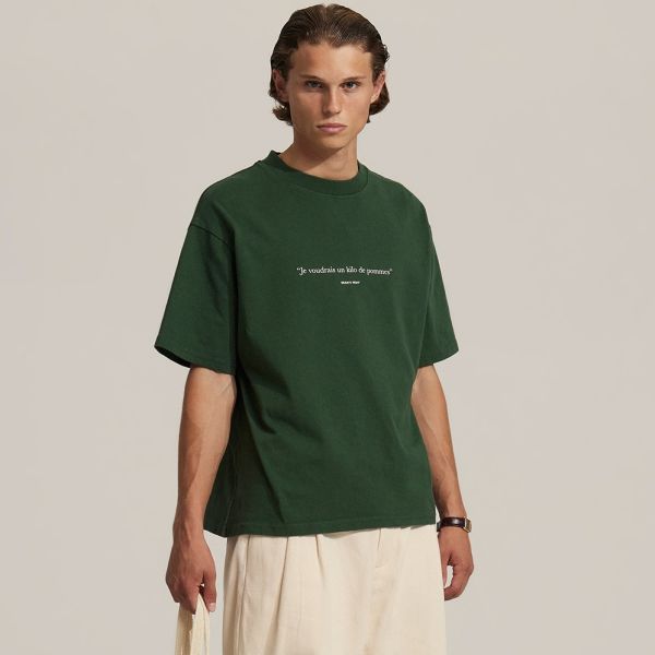 Bram’s Fruit Je Voudrais T-shirt Donker Groen