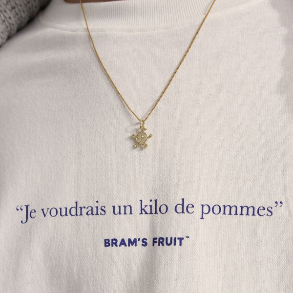 Bram’s Fruit Je Voudrais T-shirt Wit