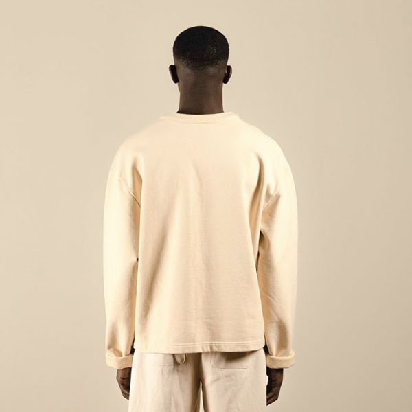 Bram's Fruit Jersey Cardigan Beige