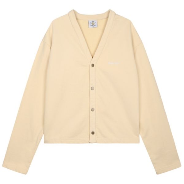 Bram's Fruit Jersey Cardigan Beige