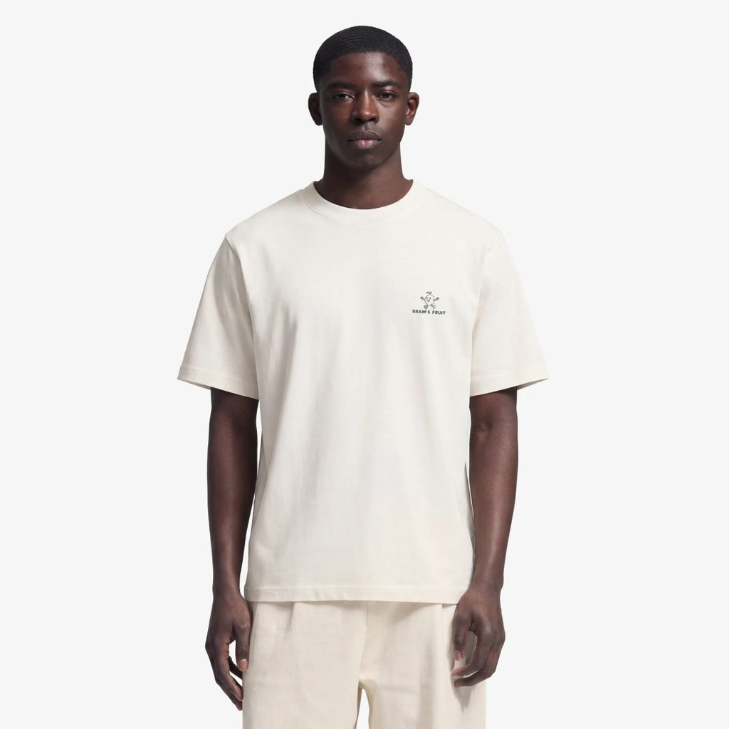 Bram’s Fruit Lemon Outline T-shirt Wit