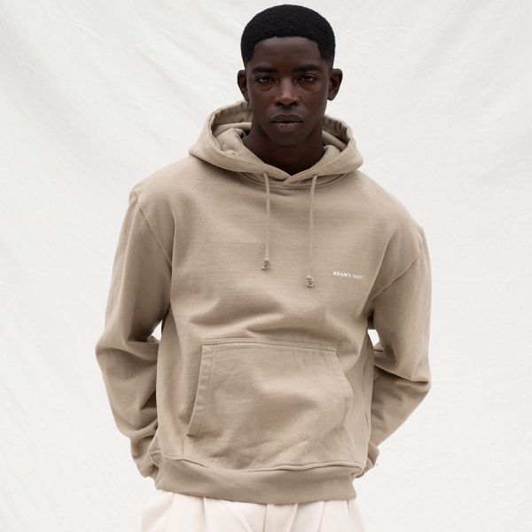Bram's Fruit Logo Hoodie Beige