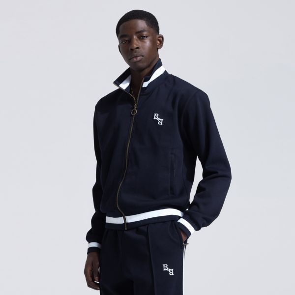 Bram's Fruit Monogram Jack Navy