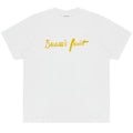 Bram’s Fruit Mum's Script Logo T-shirt Wit
