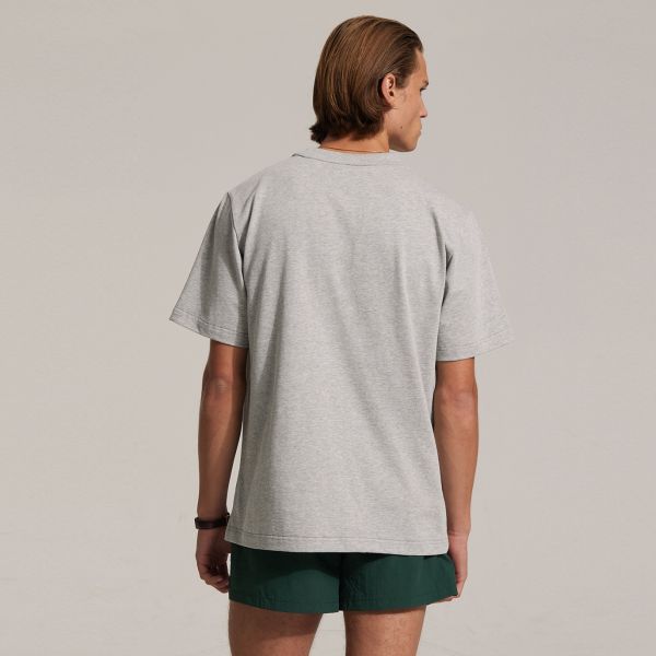 Bram’s Fruit Lemon Outline T-shirt Grijs