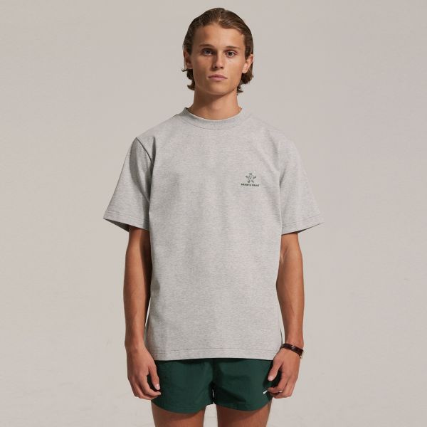 Bram’s Fruit Lemon Outline T-shirt Grijs