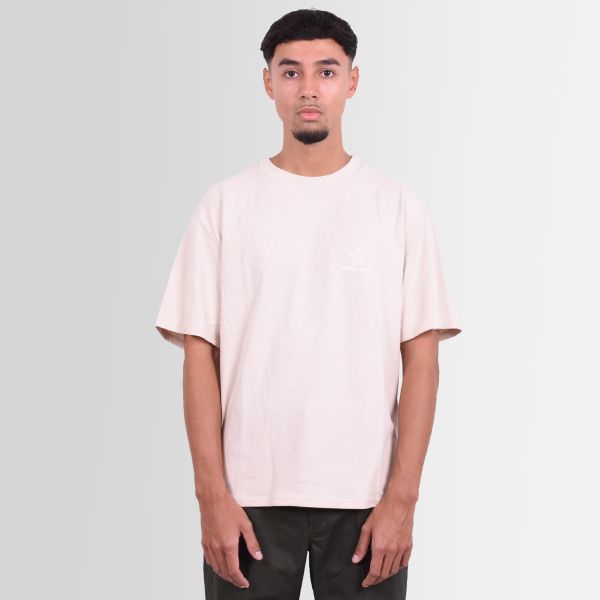Bram’s Fruit Outline Lemon T-shirt Beige