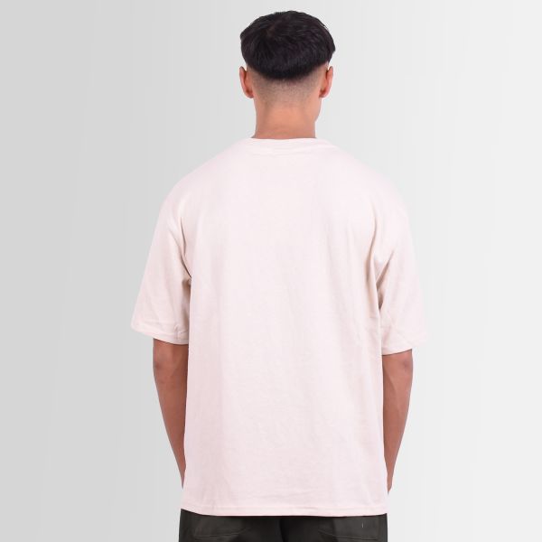 Bram’s Fruit Outline Lemon T-shirt Beige