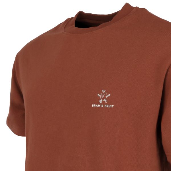Bram’s Fruit Outline Lemon T-shirt Bordeaux