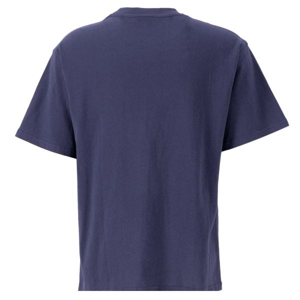 Bram's Fruit Outline Lemon T-shirt Navy