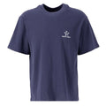 Bram's Fruit Outline Lemon T-shirt Navy