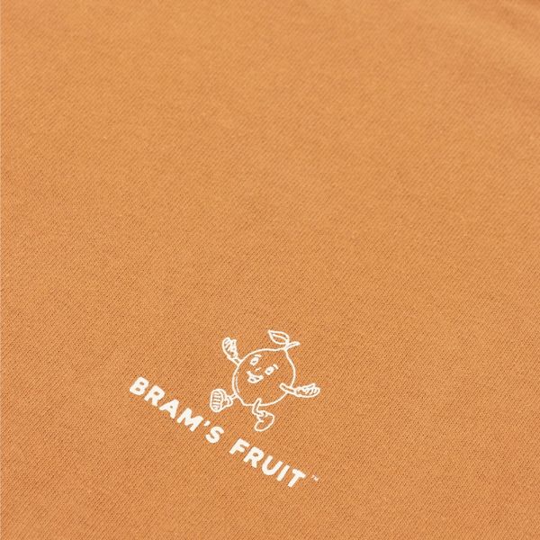 Bram's Fruit Outline Lemon T-shirt Oranje