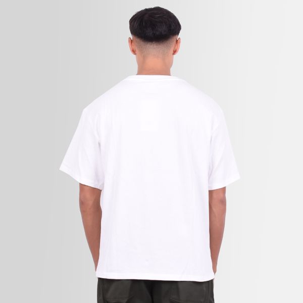 Bram’s Fruit Outline Lemon T-shirt Wit