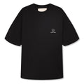 Bram's Fruit Outline Lemon T-shirt Zwart