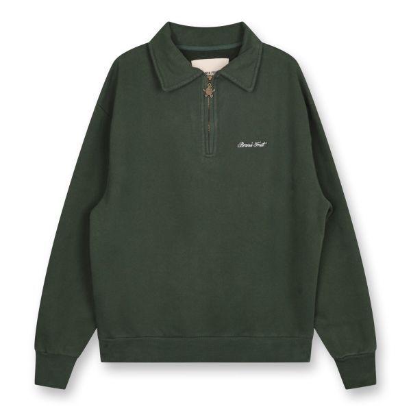 Bram's Fruit Polo Sweater Donker Groen