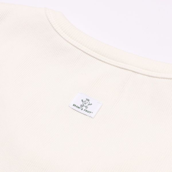Bram's Fruit Rib Tank Top Off White