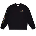 Bram’s Fruit Robin Longsleeve T-shirt Zwart