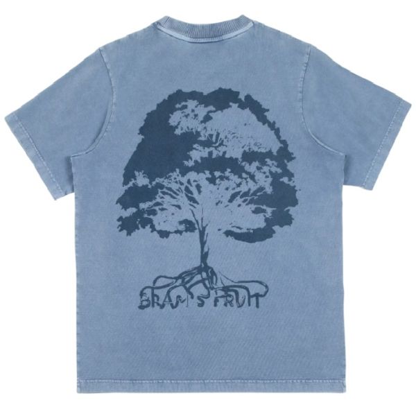 Bram's Fruit Roots T-shirt Blauw