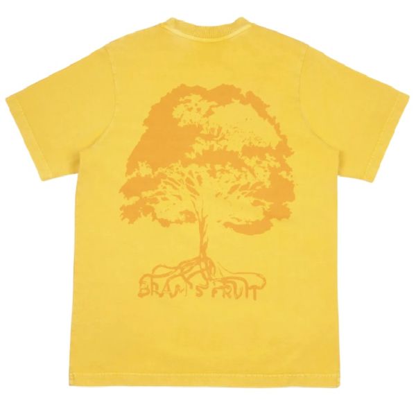 Bram's Fruit Roots T-shirt Geel