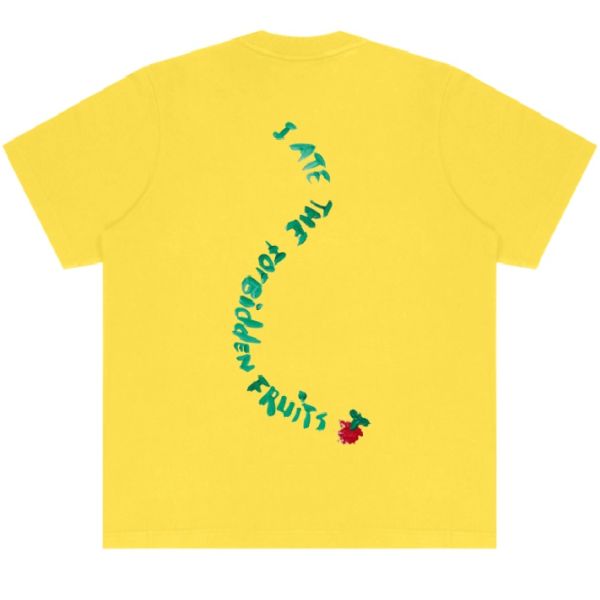 Bram’s Fruit Snake T-shirt Geel
