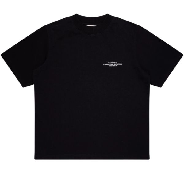 Bram’s Fruit Stamp Inside Out T-shirt Zwart