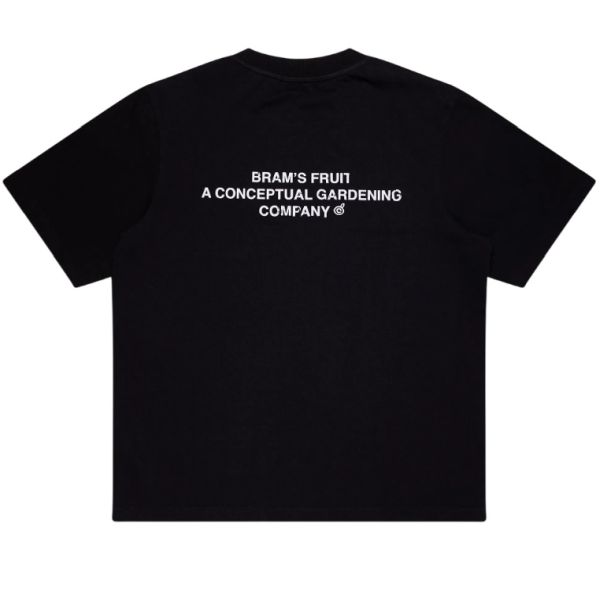 Bram’s Fruit Stamp Inside Out T-shirt Zwart